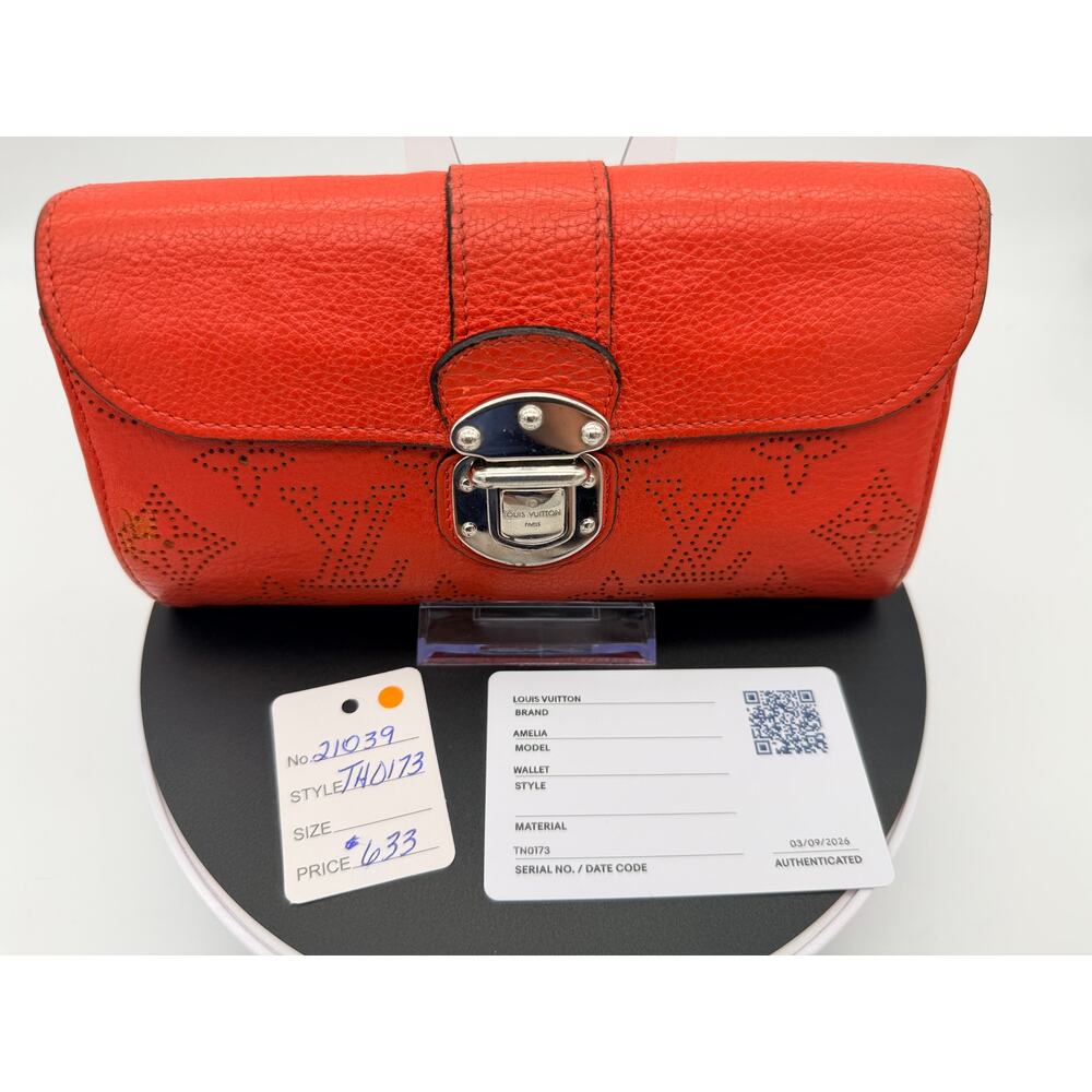 Louis Vuitton Red Amelia Wallet – Classic & Timeless ❤️ - Picture 13 of 14